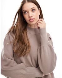 Y.A.S - – hochgeschlossener strickpullover - Lyst