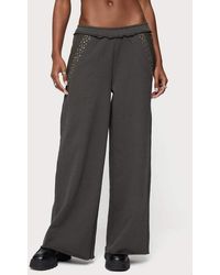 Edikted - Wrenn Studded Wide Leg Sweatpants - Lyst