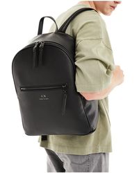 Armani Exchange - – er rucksack aus kunstleder mit logo - Lyst