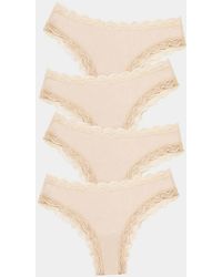 Stripe & Stare - Brazilian Knicker Four Pack - Lyst