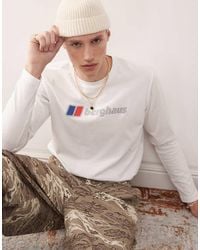 Berghaus - T-Shirt Big Logo Long Sleeve T-Shirt - Lyst