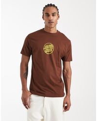 Santa Cruz - Stamped Front Graphic T-shirt - Lyst