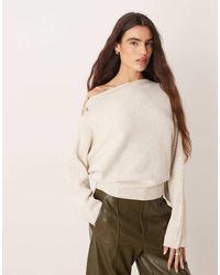 Mango - Wool Mix Asymmetric Jumper With Hardware Detail - Lyst