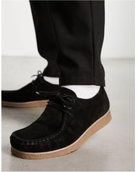 Pull&Bear - Faux Suede Lace Up Shoes - Lyst