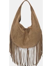 Pull&Bear - Borsa Da Spalla Con Frange - Lyst