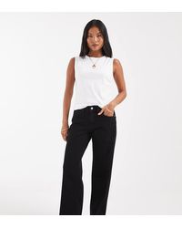 Vero Moda - Kirsa Mid Rise Straight Leg Jeans - Lyst