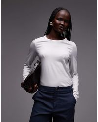 ARKET - Stretch Long Sleeve Slim Fit Top - Lyst