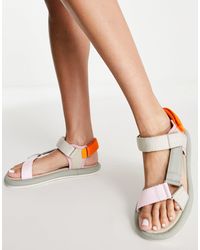 Sandalias planas Tommy Hilfiger de mujer: hasta el 49 % de descuento | Lyst