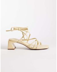 ASOS - Hundred Strappy Block Heel Sandals - Lyst