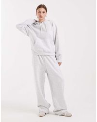 ONLY - Straight Leg Jersey Sweatpants - Lyst