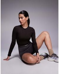 adidas Originals - Adidas Training Hyperglam Linear Long Sleeve Top - Lyst