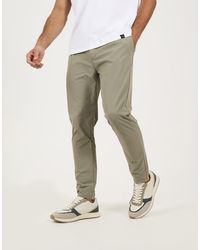 Brave Soul - Elasticated Waist Chino Style Trousers - Lyst