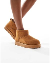 SEQWL - Cosy Mini Ankle Boots - Lyst