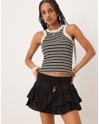 ASOS - Pull On Knicker Shorts With Ruffle Detail - Lyst