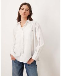 Calvin Klein - Relaxed Cotton Poplin Shirt - Lyst