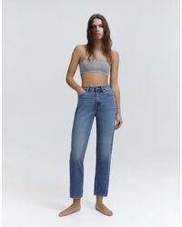 Pull&Bear - Tall – mom-fit-jeans - Lyst