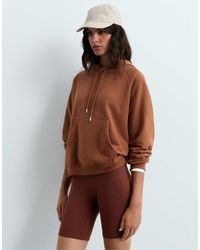 Oysho - Cotton-Blend Fleece Hoodie - Lyst