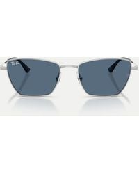 Ray-Ban - Drea Irregular Sunglasses With Lens - Lyst