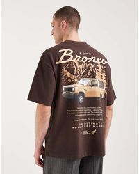 ASOS - Oversized Tee With Ford Print - Lyst