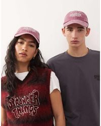 Reclaimed (vintage) - X Stranger Things Unisex Logo Cap - Lyst