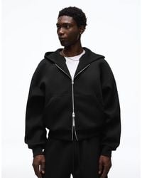 Bershka - Technical Zip-through Hoodie - Lyst