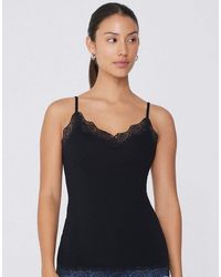 Tezenis - Viscose And Lace Camisole - Lyst