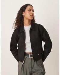 Dickies - – eisenhower – ungefütterte cropped jacke - Lyst