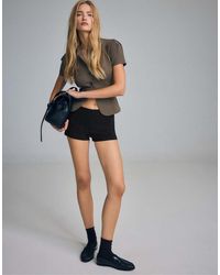 Stradivarius - Fitted Short Sleeve Shirt - Lyst
