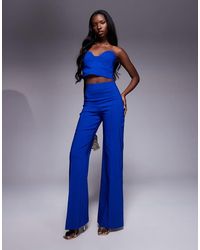 Vesper - High Waisted Wide Leg Trousers - Lyst