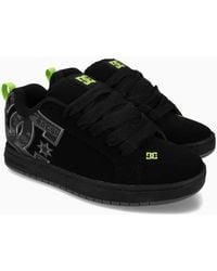 DC Shoes - Court Graffik Leather Trainers - Lyst