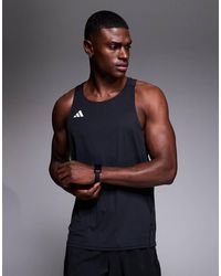 adidas Originals - Adidas Running Adizero Essentials Singlet - Lyst
