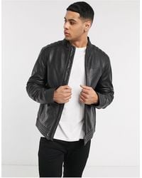 Calvin Klein Leather jackets for Men | Online Sale up to 69% off | Lyst  Australia