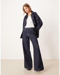Gina Tricot - Co-Ord High Waist Wide Leg Jeans - Lyst