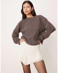 Collective The Label - Low Waist Lace Mini Skirt - Lyst