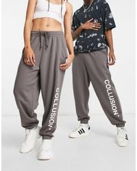 Collusion - – unisex – jogginghose mit logo - Lyst