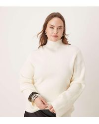 Pretty Lavish Curve - Knit High Neck Sweater - Lyst