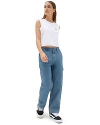 Vans - Ground work - pantalon en denim - délavé - Lyst