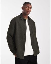 ASOS - Boucle Overshirt - Lyst