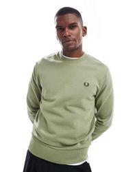 Fred Perry - Sweat-shirt ras - Lyst