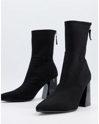 Botines de tacón Negro Mujer | Boots Pimkie — Beansandcroydon