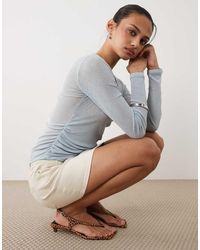 Cotton On - V Neck Wrap Top - Lyst