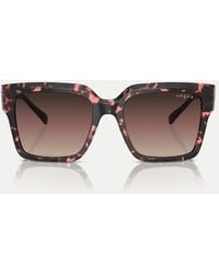 Vogue - Square Sunglasses With Lens - Lyst