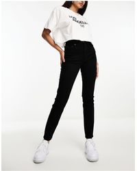 Polo Ralph Lauren - Enkellange Skinny-fit Jeans Met Hoge Taille - Lyst