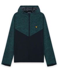 Lyle & Scott - Light Jackets Mid-Weight Panelled Jacket - Lyst