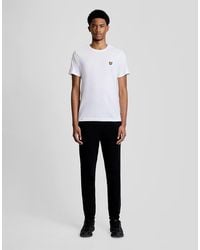 Lyle & Scott - Mid Bottoms Jacquard Tape Joggers - Lyst