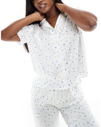 Boux Avenue - Mix & Match Ditsy Floral Revere Pyjama Shirt - Lyst