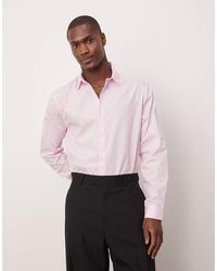 ASOS - Formal Easy Iron Poplin Regular Shirt - Lyst