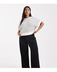 Vero Moda - Loose Pull On Trousers - Lyst