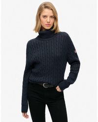 Superdry - – lockerer rollkragenpullover - Lyst