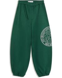 Bershka - Side Print joggers - Lyst
